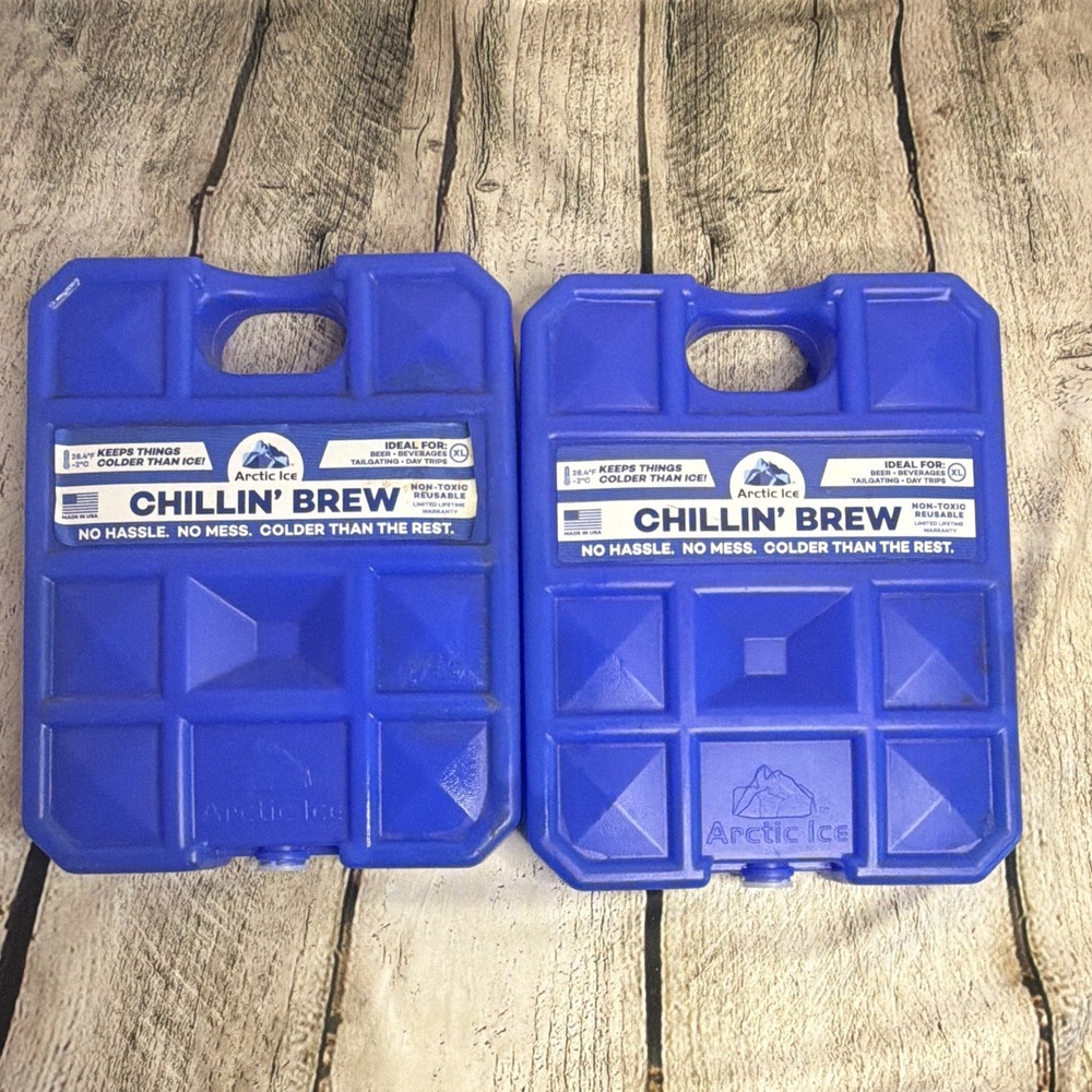 Arctic Ice Chillin' Brew Series High Performance Ice Pack, X-Large 5 LBS (2-Pk)